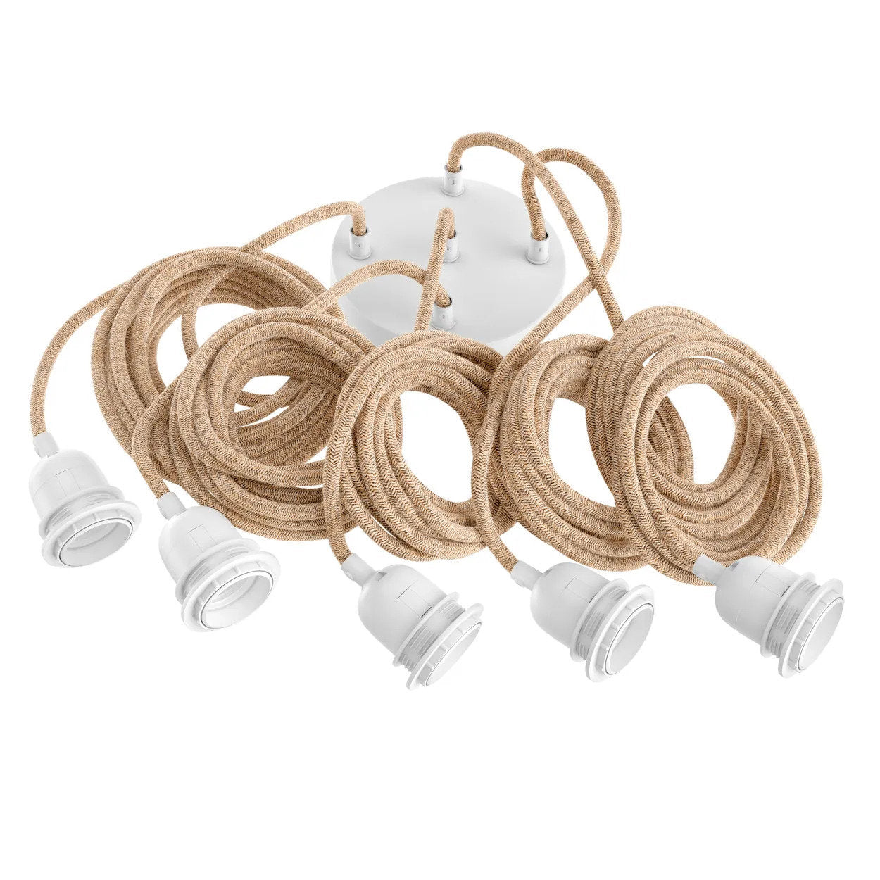 FITTING LAMPS CEILING - Natural White 5 Fittings