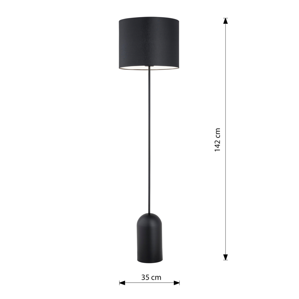 ASPEN - Golvlampa med skärm