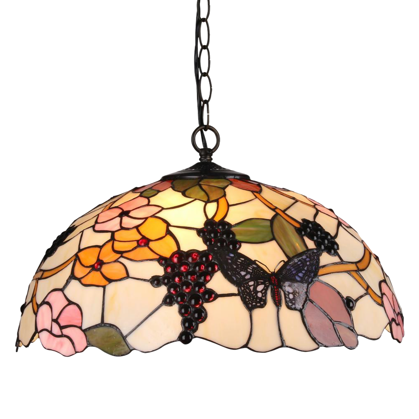 VINGÅRD Tiffany Taklampa. Diam 50cm