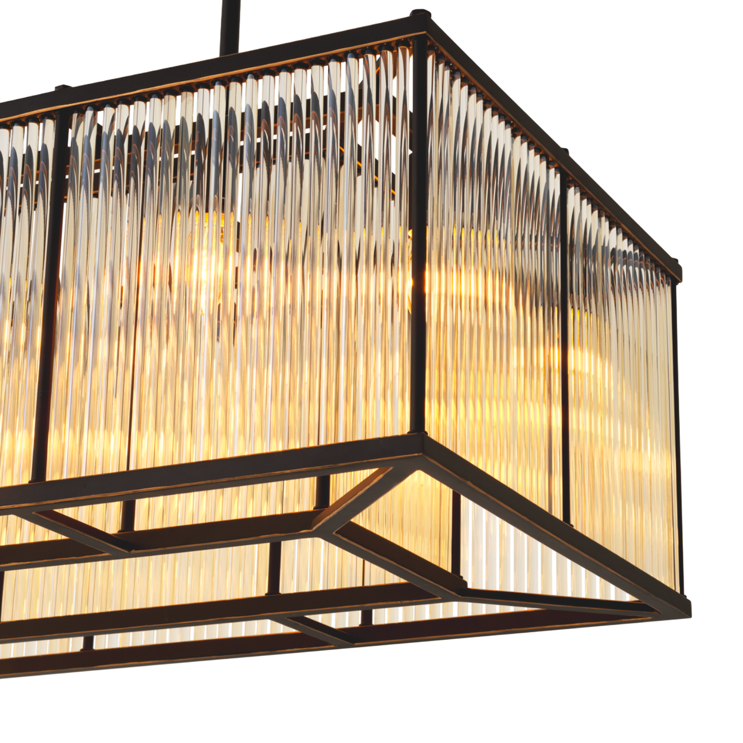 BERNARDI PLAFOND RECTANGULAR - Bronze 140x50