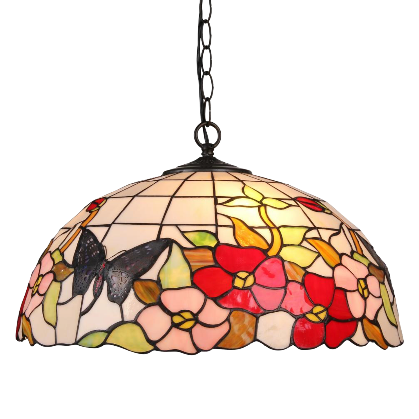 SOMMAR Tiffany Taklampa. Diam 50cm