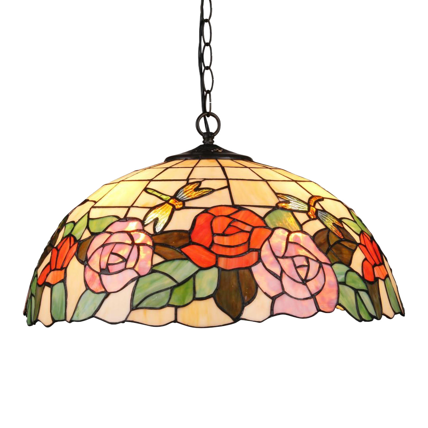 ROSOR Tiffany Taklampa. Diam 50cm