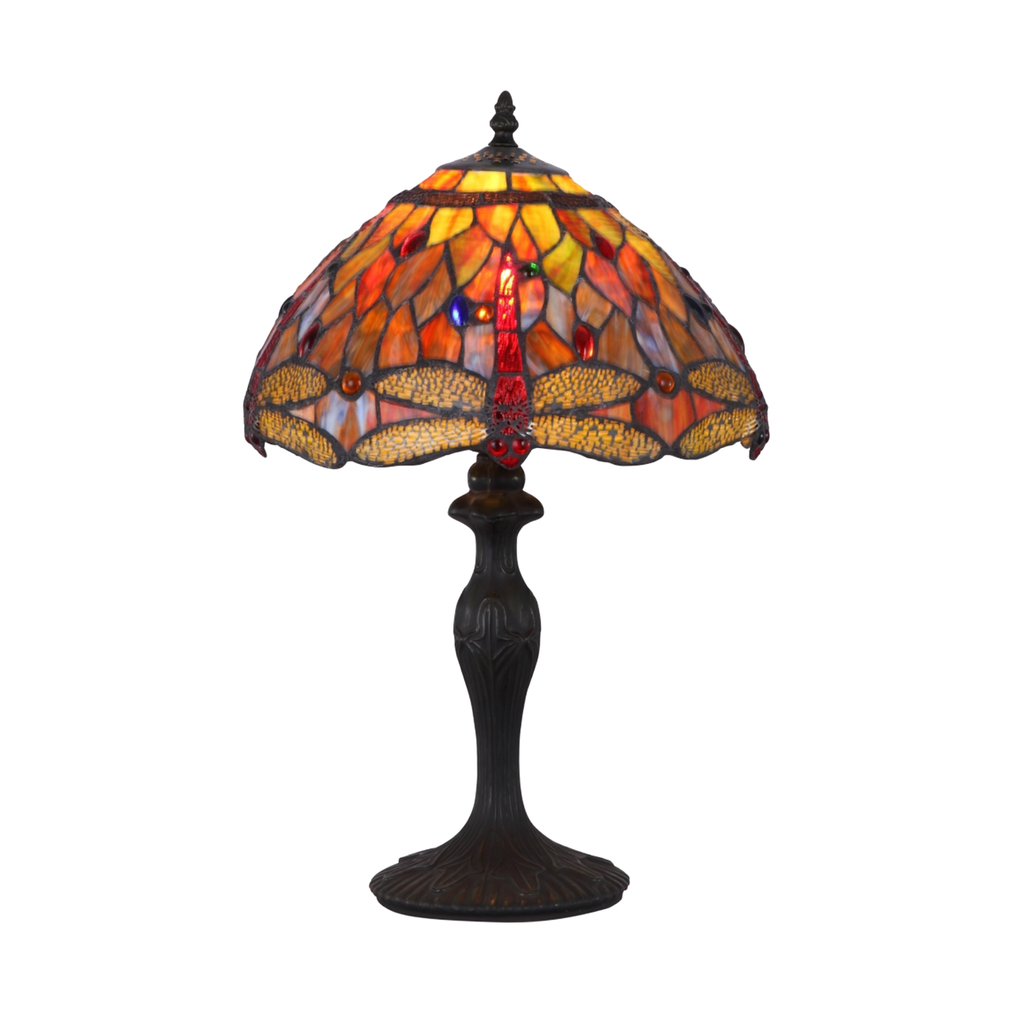 TROLLSLÄNDA HARMONI Tiffany Bordlampa. H:48cm