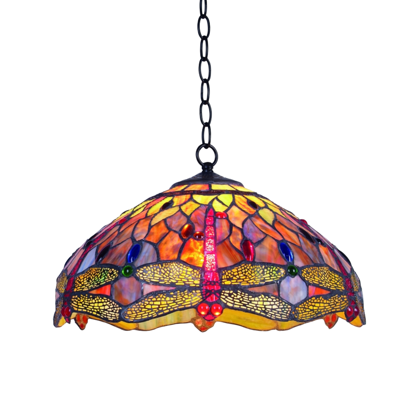 TROLLSLÄNDA HARMONI Tiffany Taklampa. Diam 40cm
