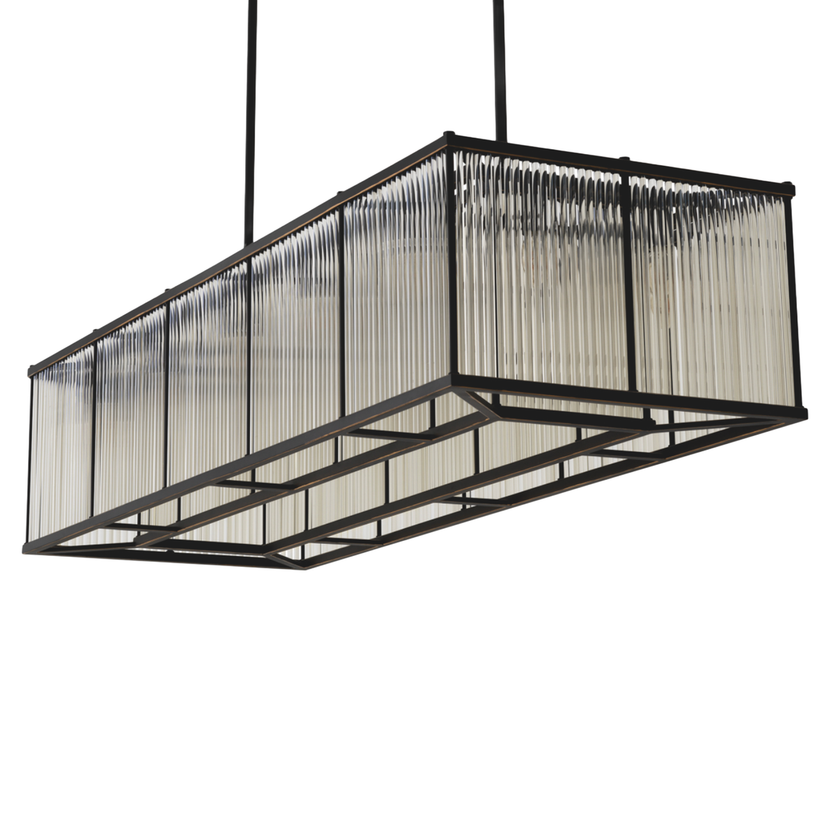 BERNARDI PLAFOND RECTANGULAR - Bronze 140x50