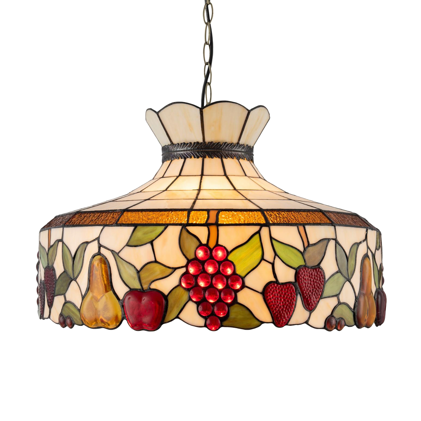 FRUKTER Tiffany Taklampa. Diam 48cm