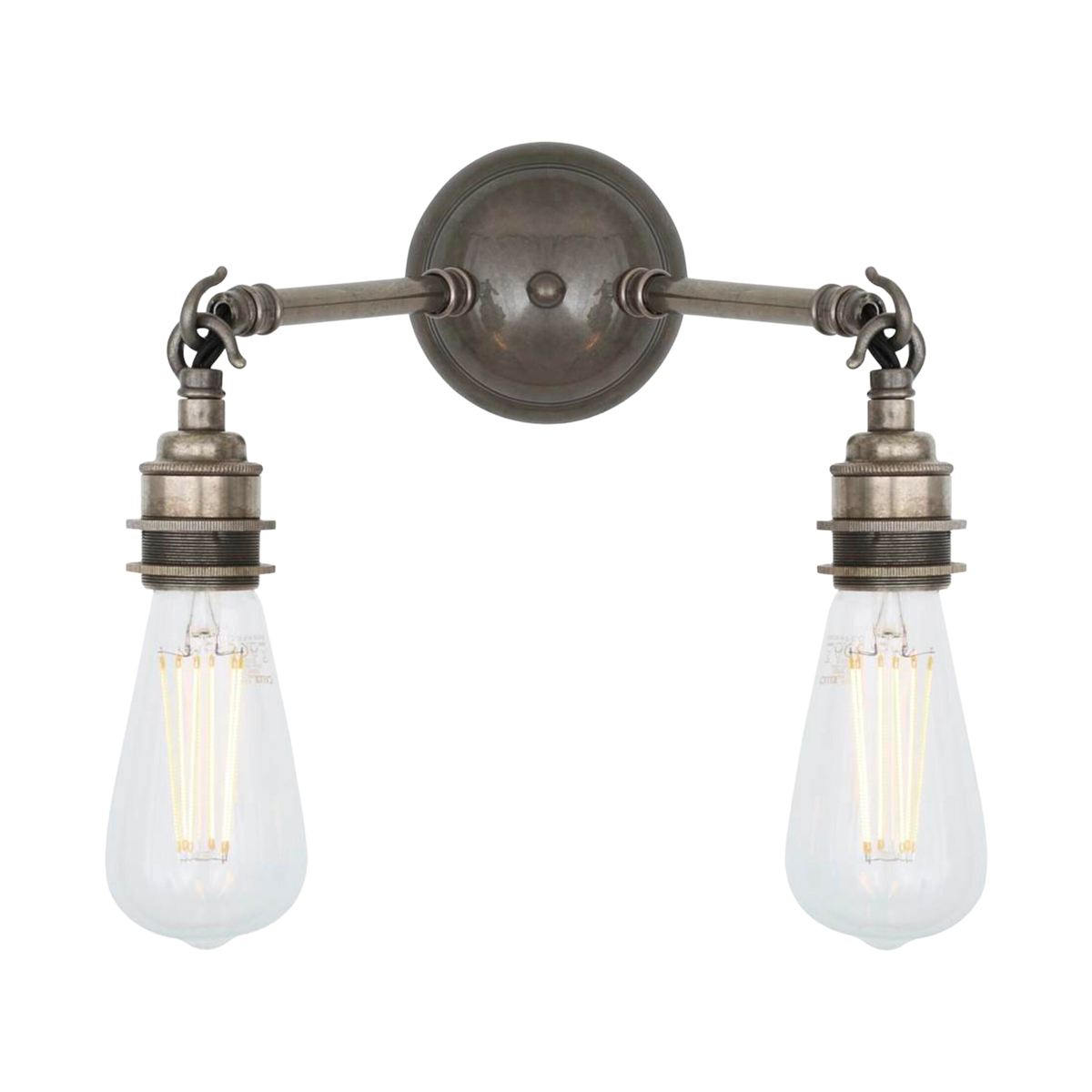 ARRIGO - Double Bare Bulb Wall Light