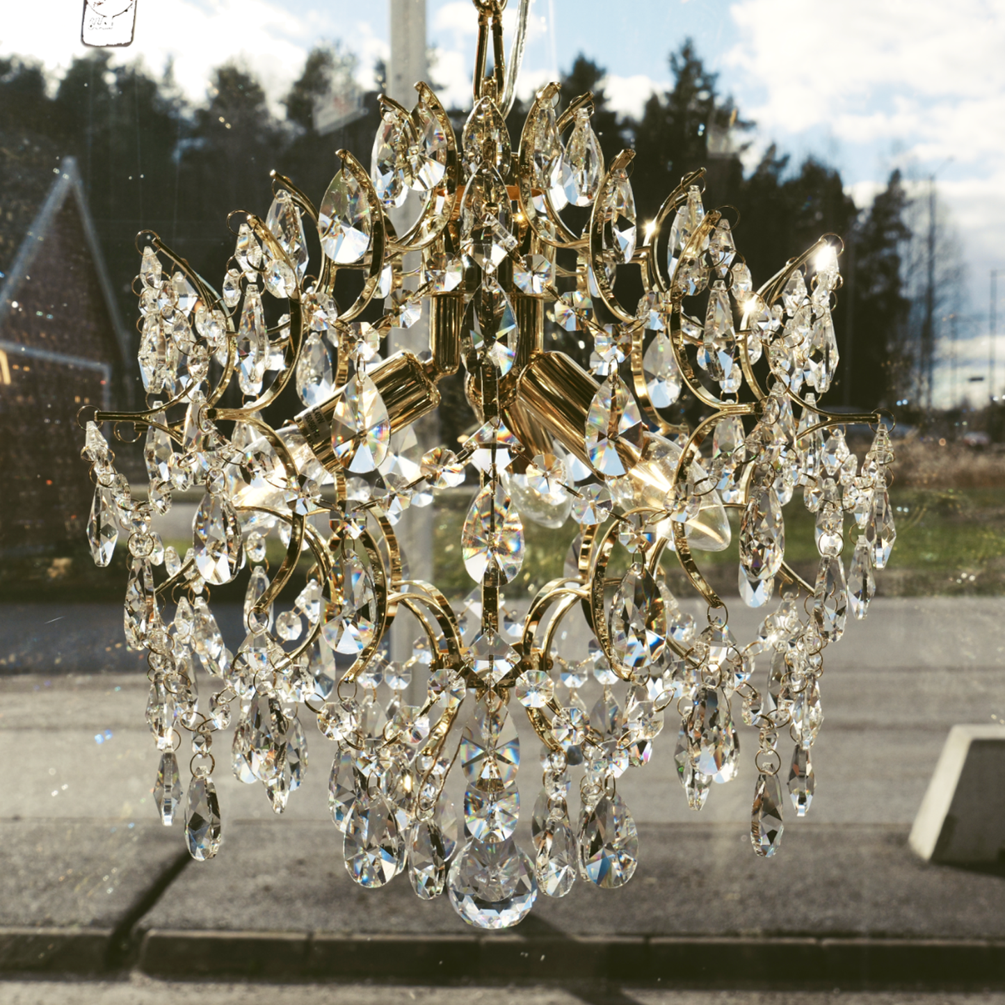 KATE BOLL KRISTALL - Guld. D34