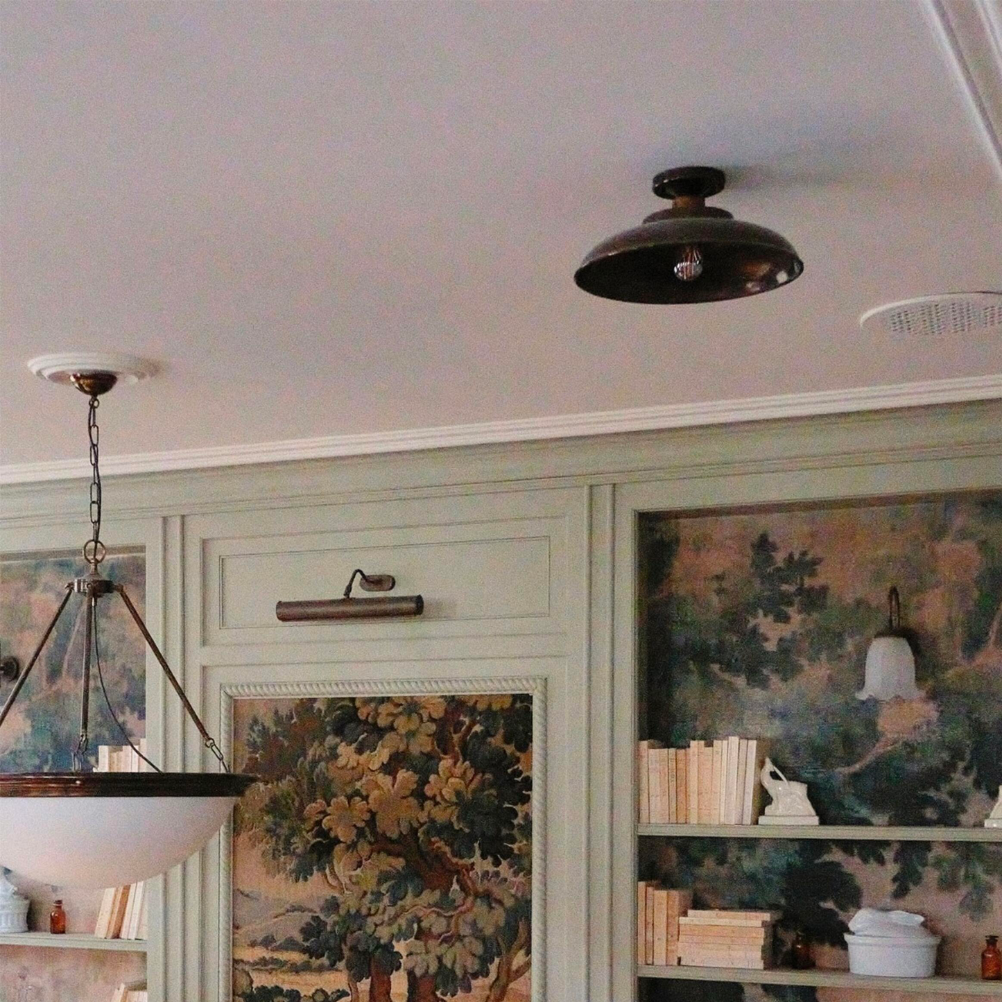 TELAL - Industrial Factory Flush Ceiling Light