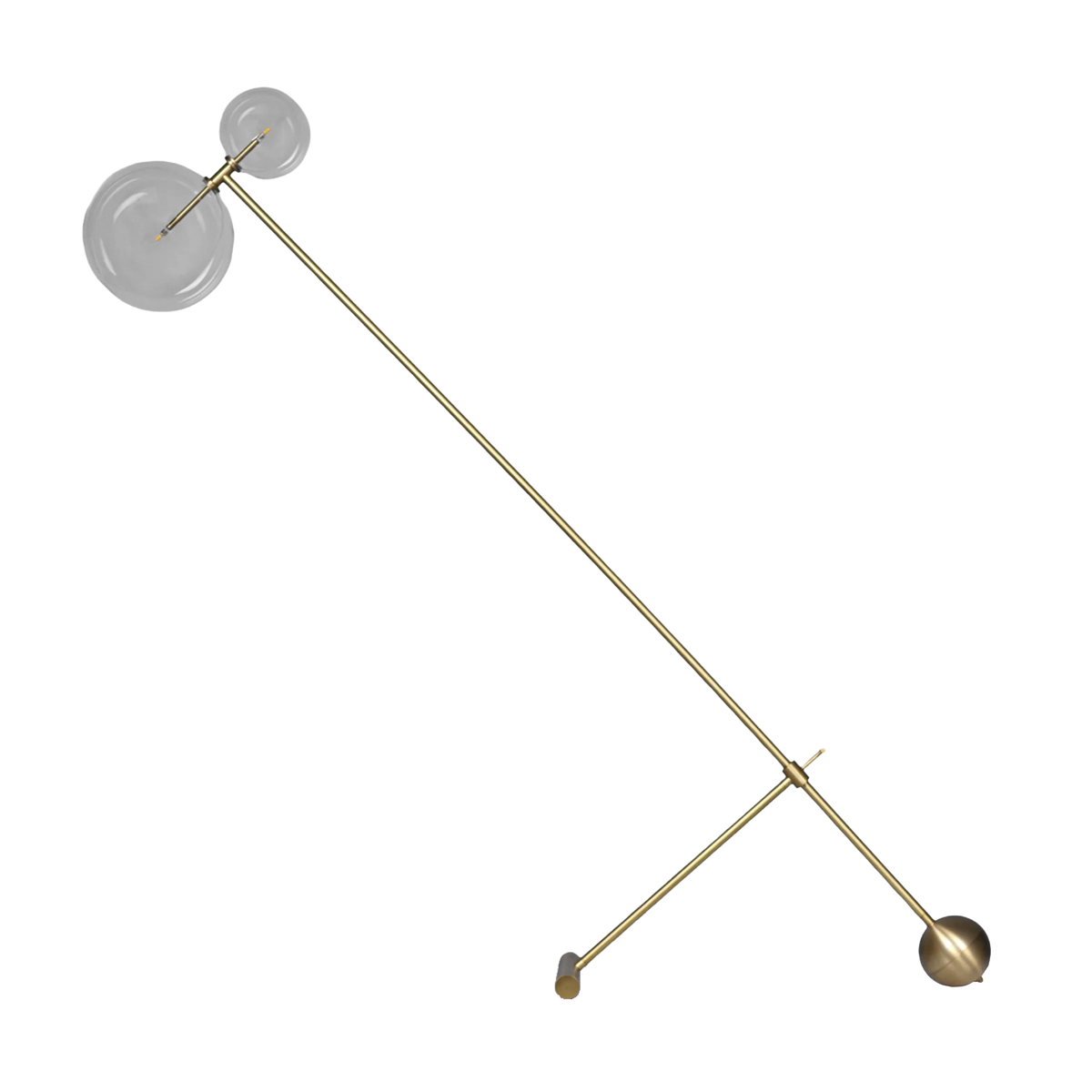 ZOSIA - Brass Floor Lamp