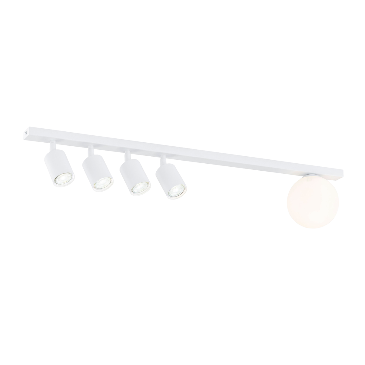 TAKLAMPA BASTER 5 - Spotlights med glob