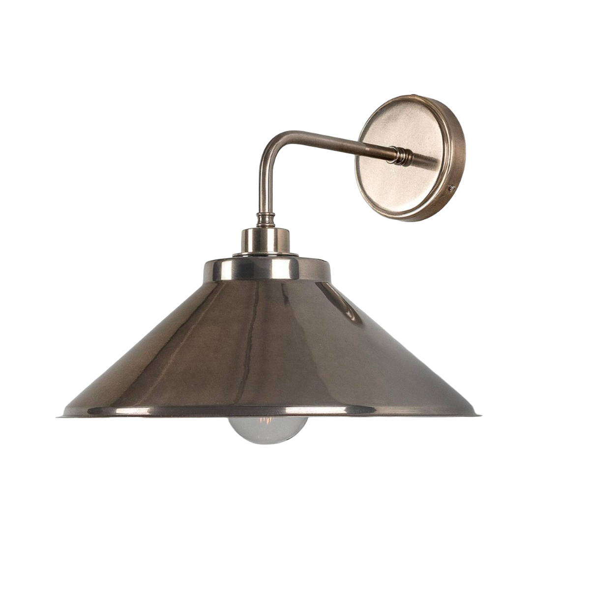 NERISSA - Brass Bathroom Wall Light 37.5cm IP65