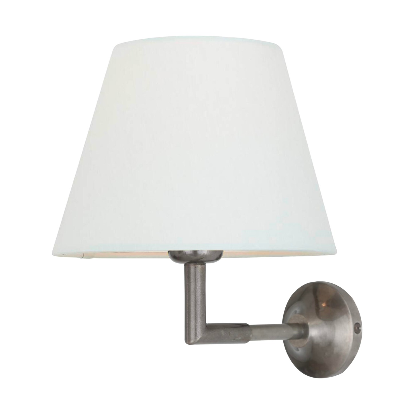 KILKEE - Modern Brass Wall Light with Fabric Shade