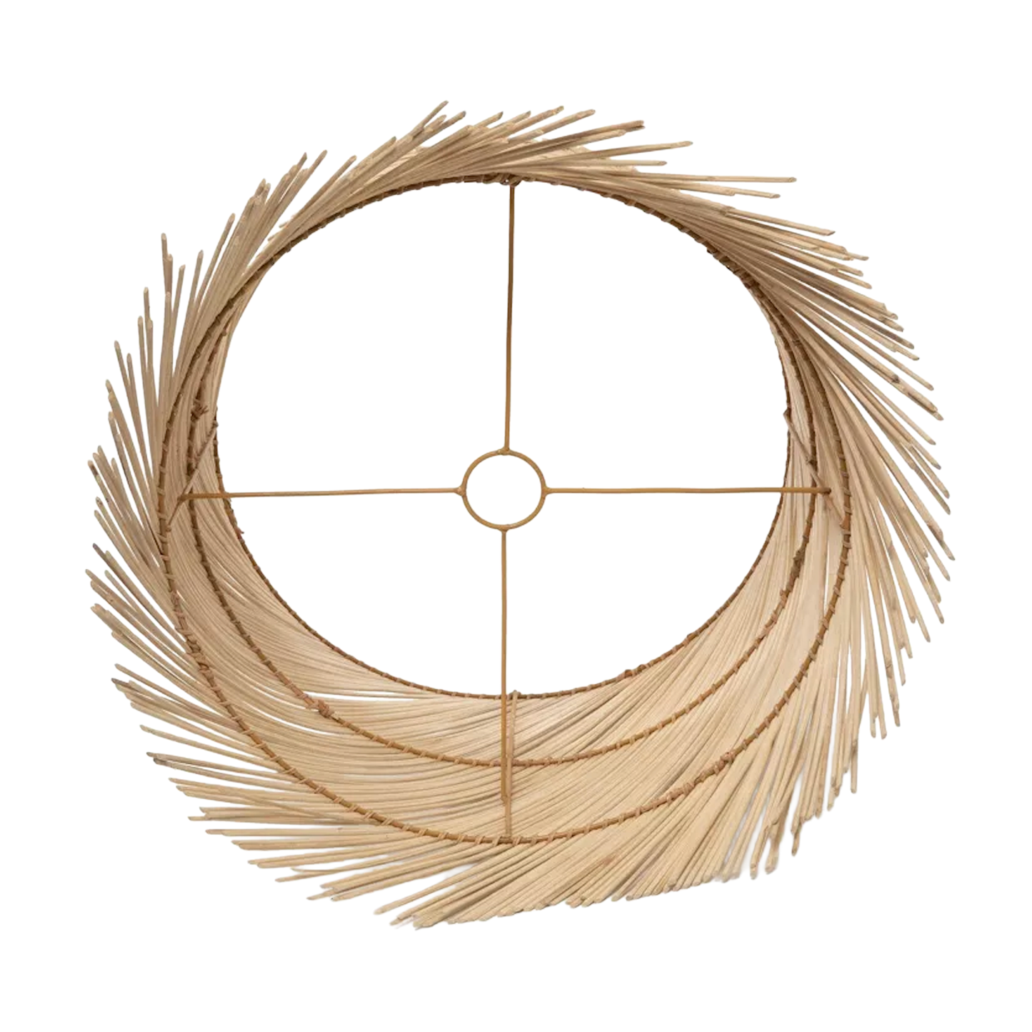 THE RATTAN TABLE LAMP SHADE - Natural