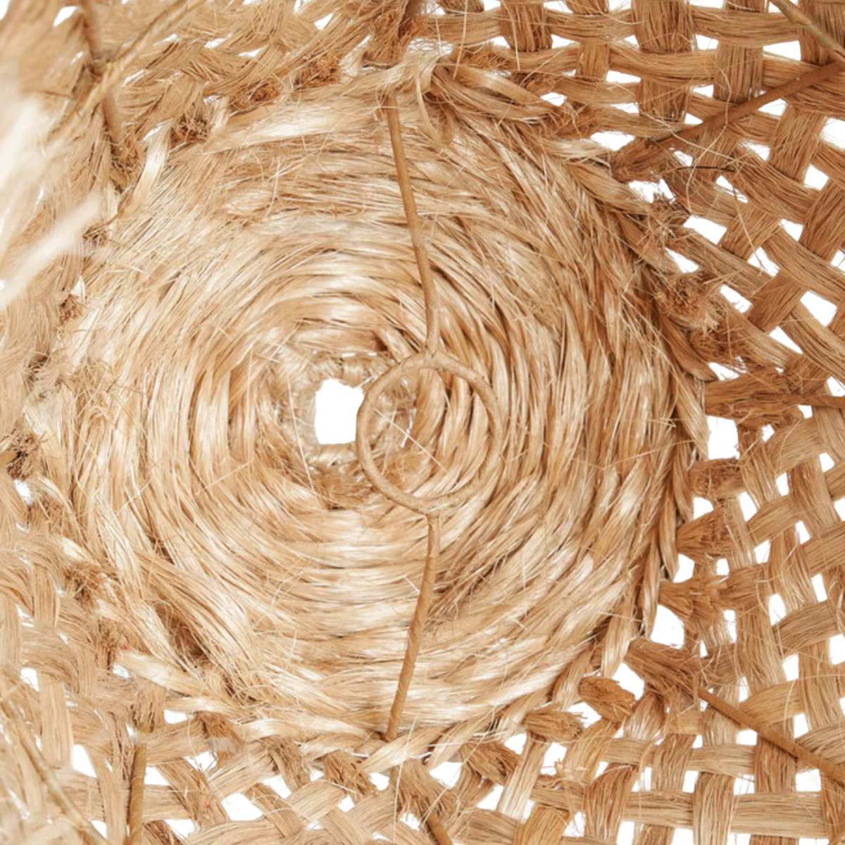 THE ABACA JELLY FISH PENDANT - Natural M