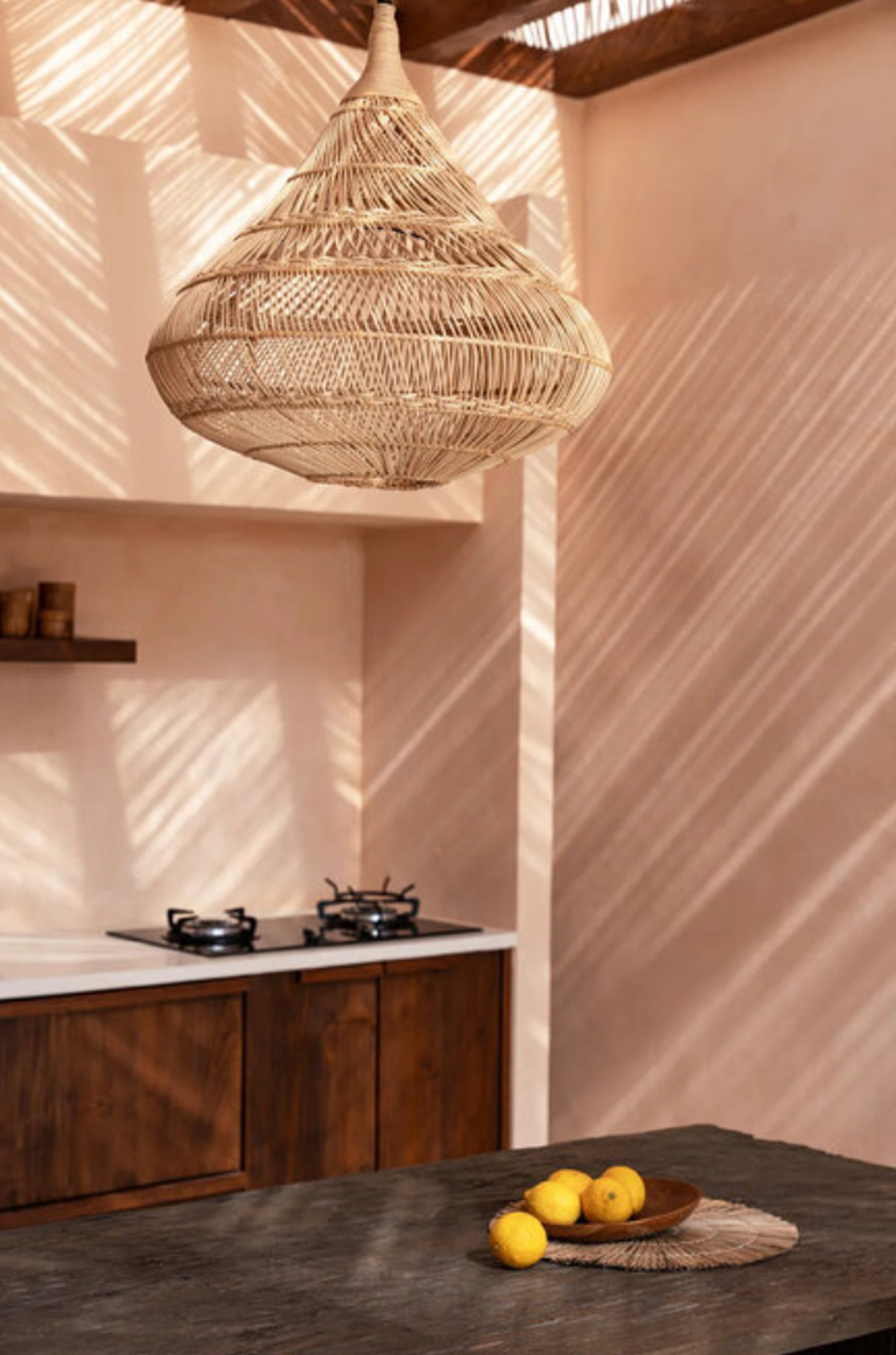 THE DROP PENDANT - Natural L