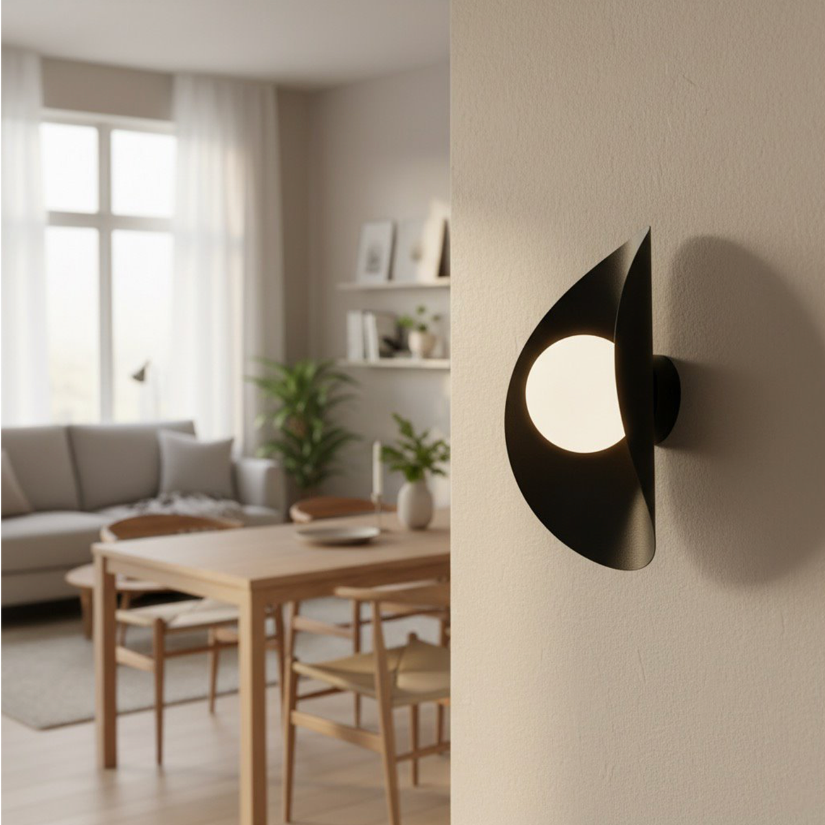 VÄGGLAMPA FIERO XL K1