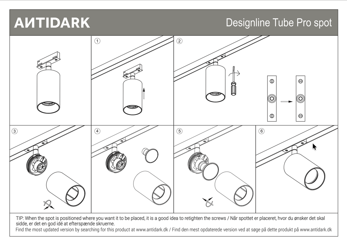 Designline TUB PRO SPOT (1-Fas)