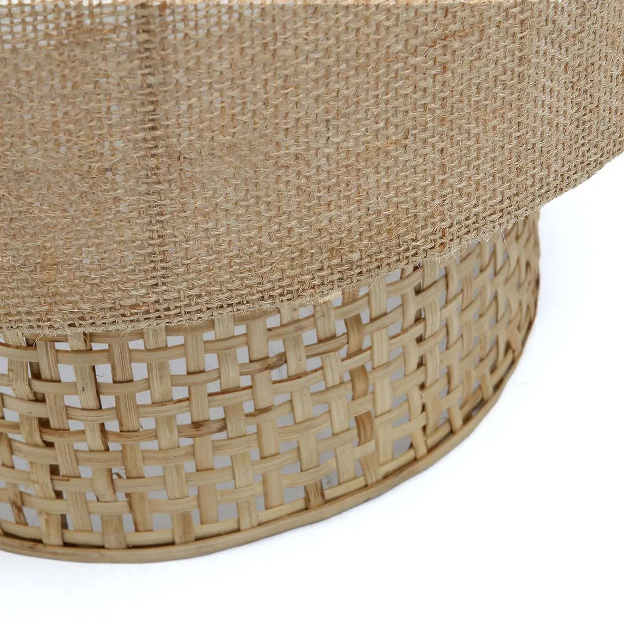THE BOLLY JUTE WALL LAMP - Natural M