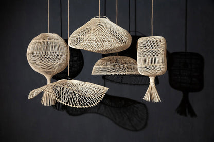 THE DUMPLING FLOOR LAMP - Pendant - Natural - M