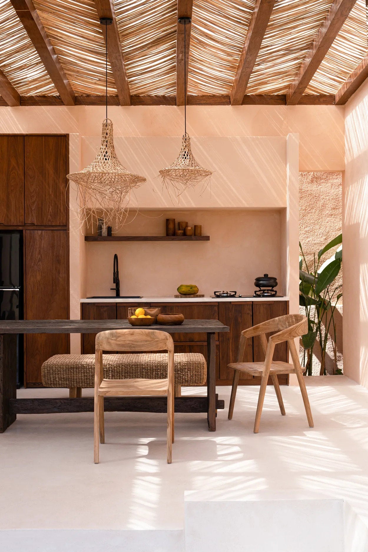 THE MYKONOS PENDANT - Natural L