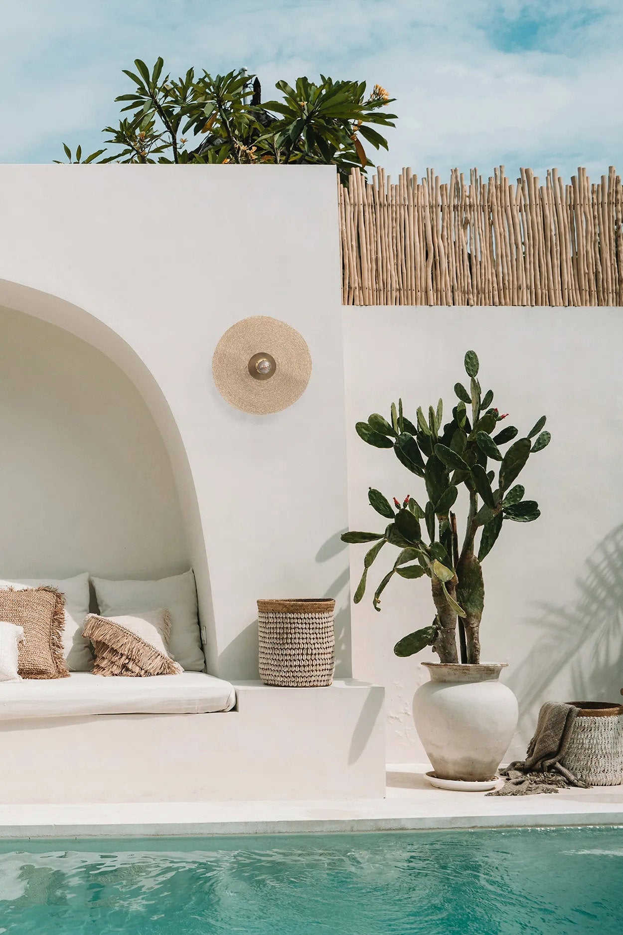 THE LET´S GROOVE WALL LAMP - Natural Brass M