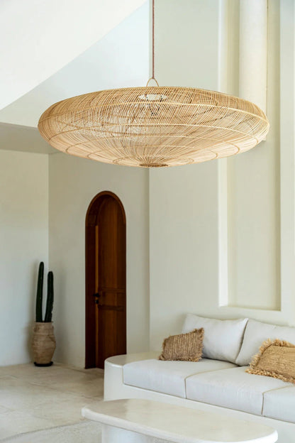 THE MACARON PENDANT - Natural XL (Diam 150cm)