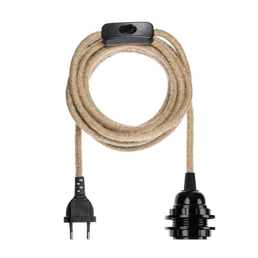 FITTING LAMPS - Natural Black