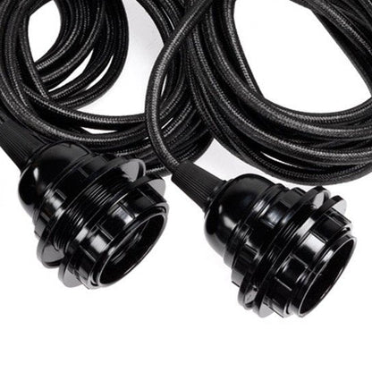 FITTING LAMPS CEILING - Black 3 Fittings