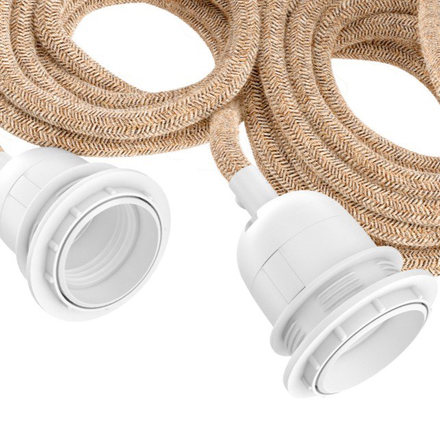 FITTING LAMPS CEILING - Natural White 3 Fittings
