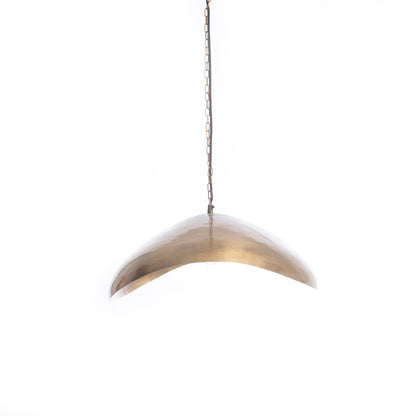 THE FORTUNE COOKIE PENDANT - Brass L