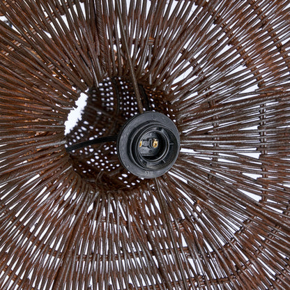 THE DOME PENDANT - Dark Walnut XL
