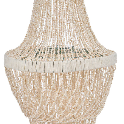 THE OCEAN TOWER SHELL CHANDELIER - Natural L