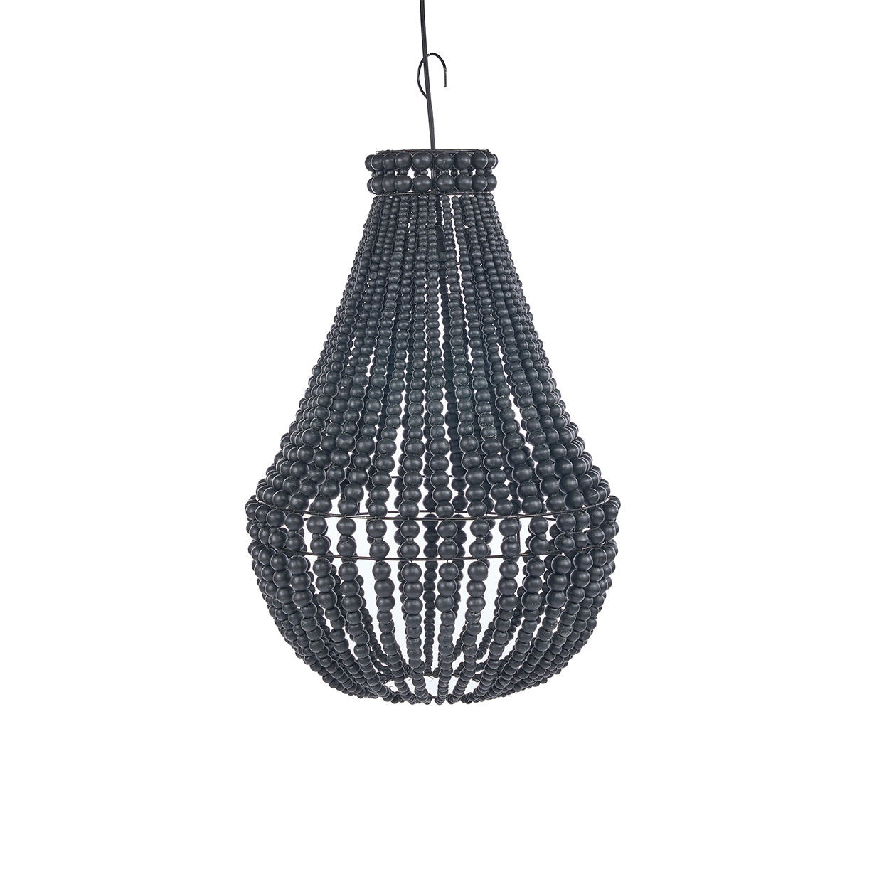 THE TEARDROP CHANDELIER - Black M