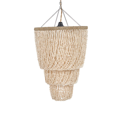 THE LAGOON SHELL CHANDELIER - Natural L
