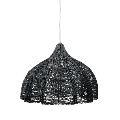 THE WHIPPED PENDANT - Black M (Diam: 60cm)
