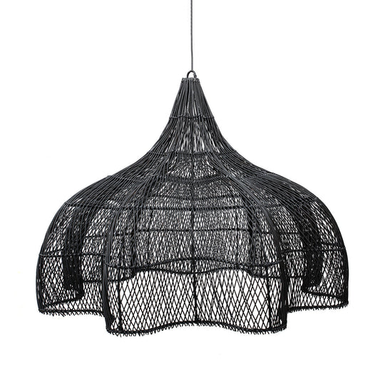 THE WHIPPED PENDANT - Black XL (Diam: 110cm)