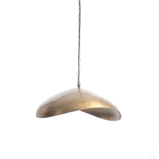 THE FORTUNE COOKIE PENDANT - Brass L