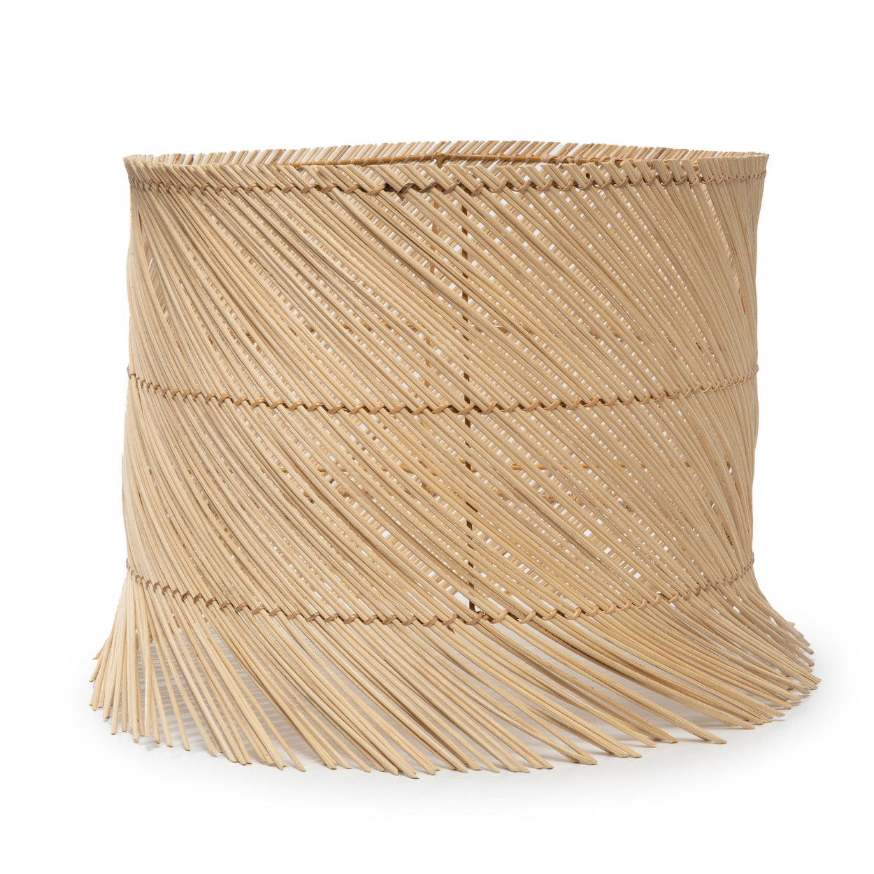 THE RATTAN TABLE LAMP SHADE - Natural