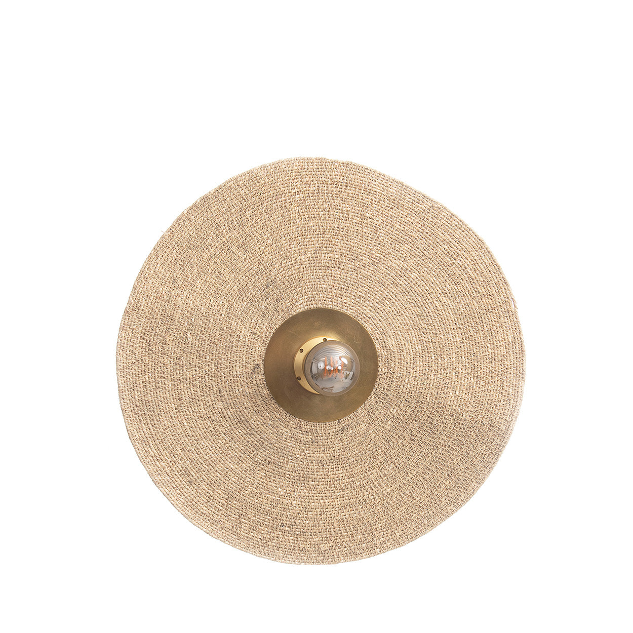 THE LET´S GROOVE WALL LAMP - Natural Brass M