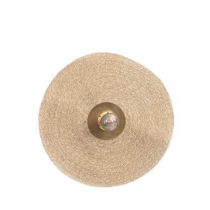 THE LET´S GROOVE WALL LAMP - Natural Brass M