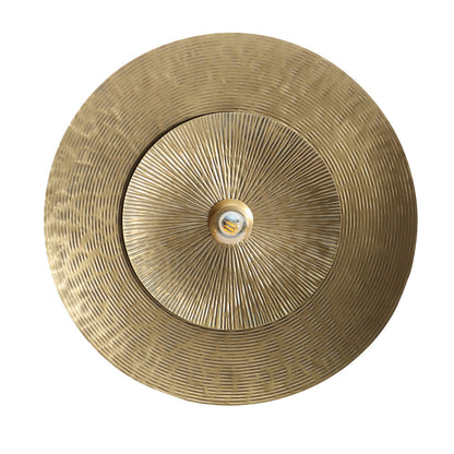 THE DOUBLE FULL MOON WALL LAMP - Brass M