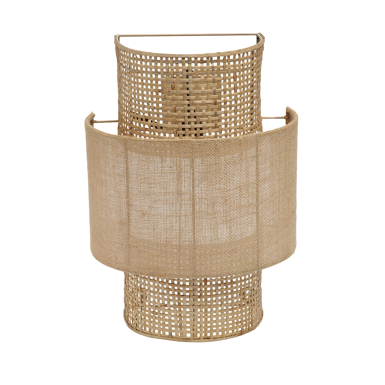 THE BOLLY JUTE WALL LAMP - Natural M