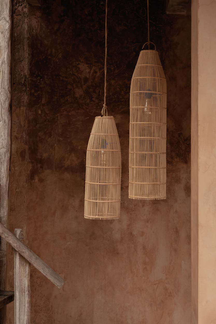 THE FISH TRAP PENDANT - Natural M
