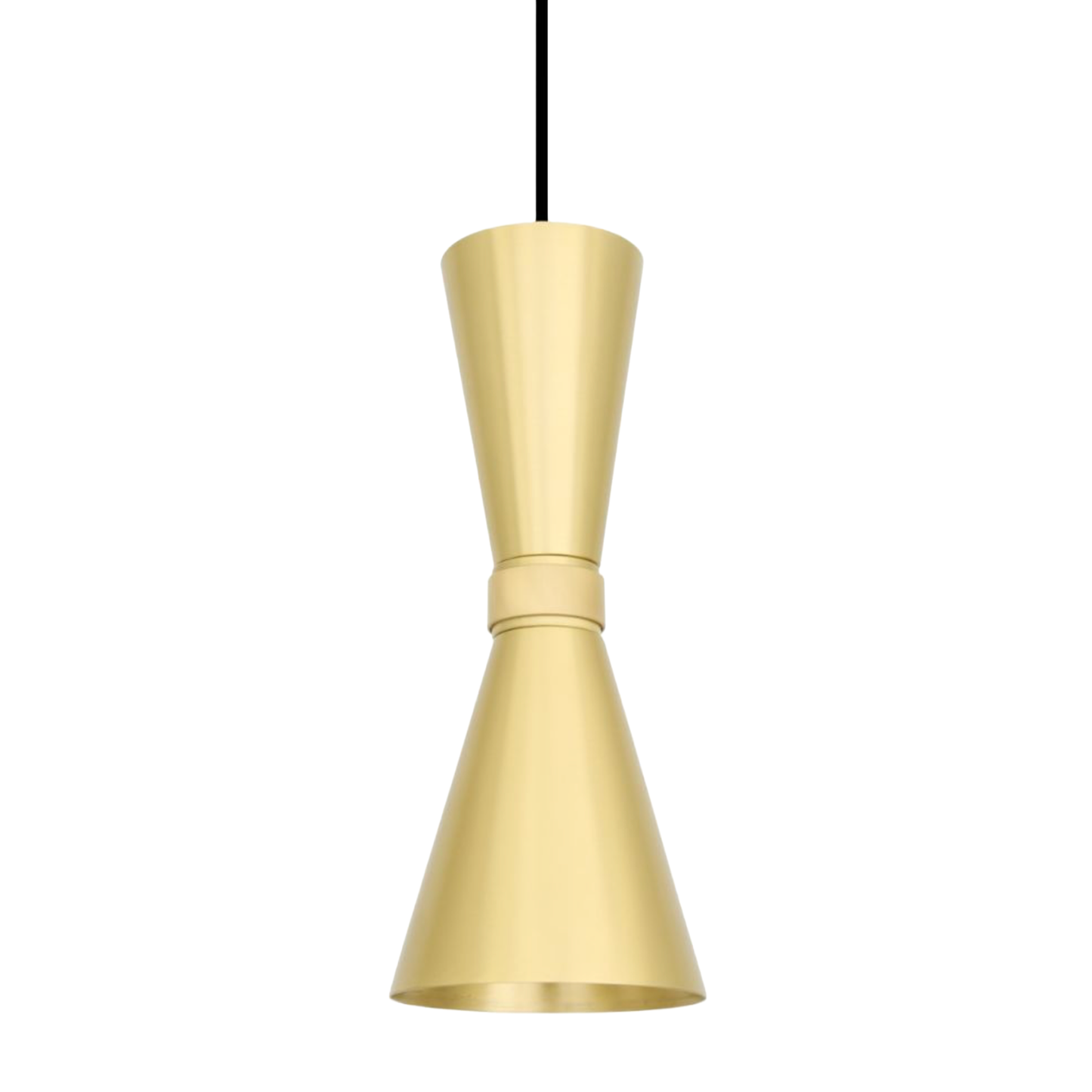 AMIAS - Mid Century Brass Pendant Light