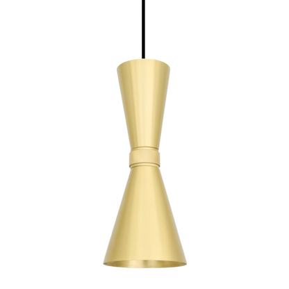 AMIAS - Mid Century Brass Pendant Light