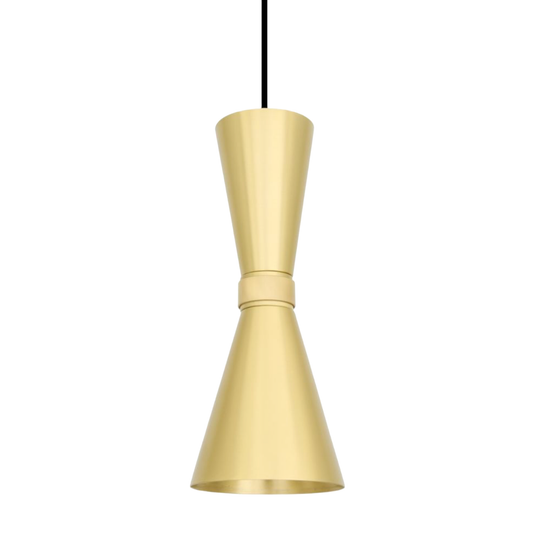 AMIAS - Mid Century Brass Pendant Light