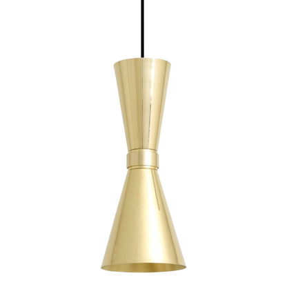 AMIAS - Mid Century Brass Pendant Light