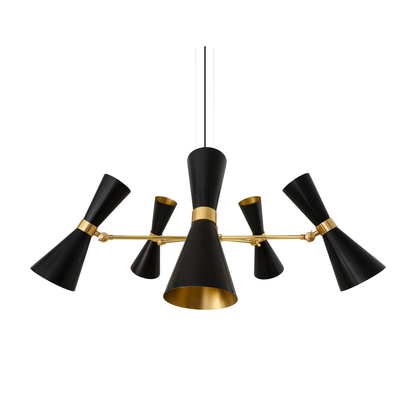 CAIRO - Mid-Century Chandelier, Five-Arm
