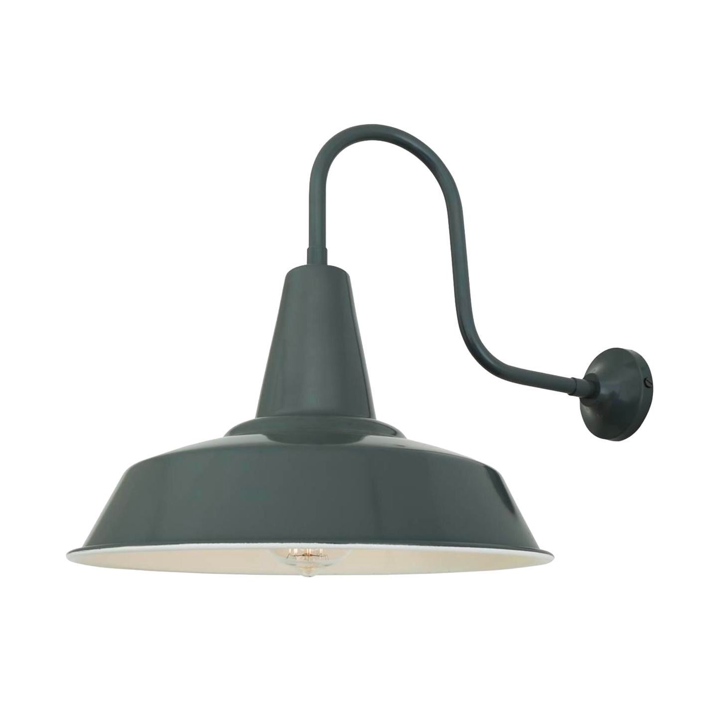 HEX - Industrial Factory Swan Neck Wall Light